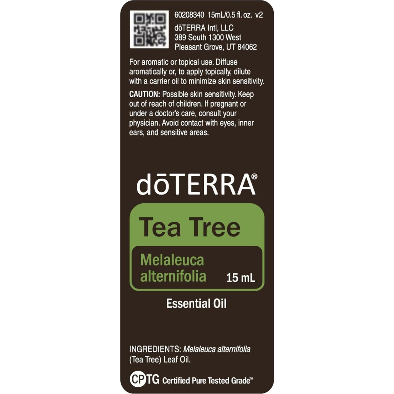 Aceite Esencial de Melaleuca doTERRA - 15 ml x 2