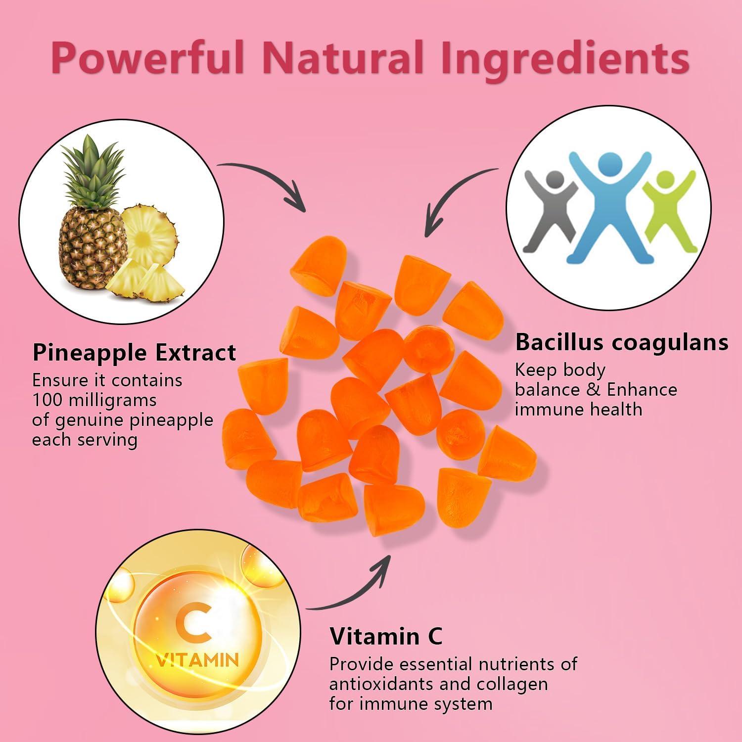 Gomitas de Equilibrio Femenino Premium Josmon - Piña Hawaiana 60 Unidades