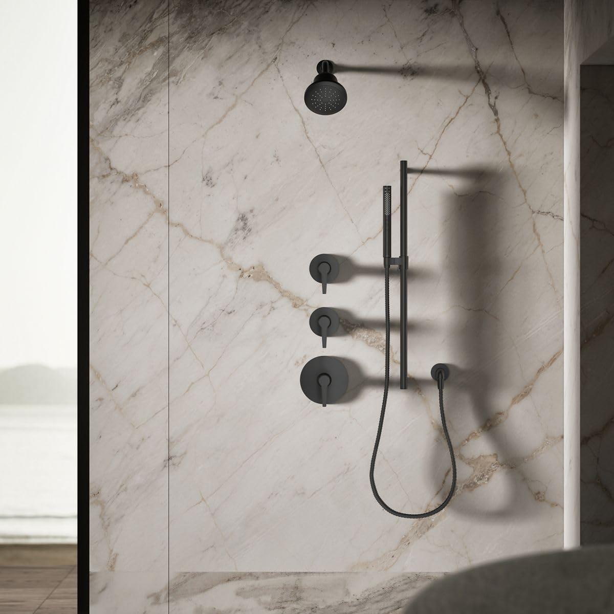 Cabezal de Ducha Filtrado KOHLER Cinq 1.75 GPM Negro Mate