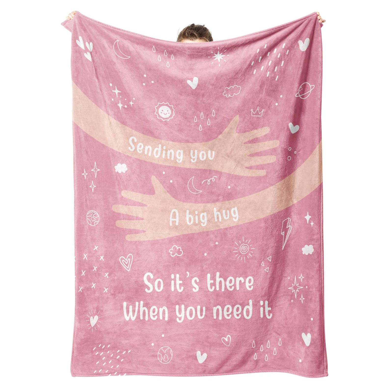 Manta de Abrazo Afterprints Rosa 1.81 kg 50 x 60 cm