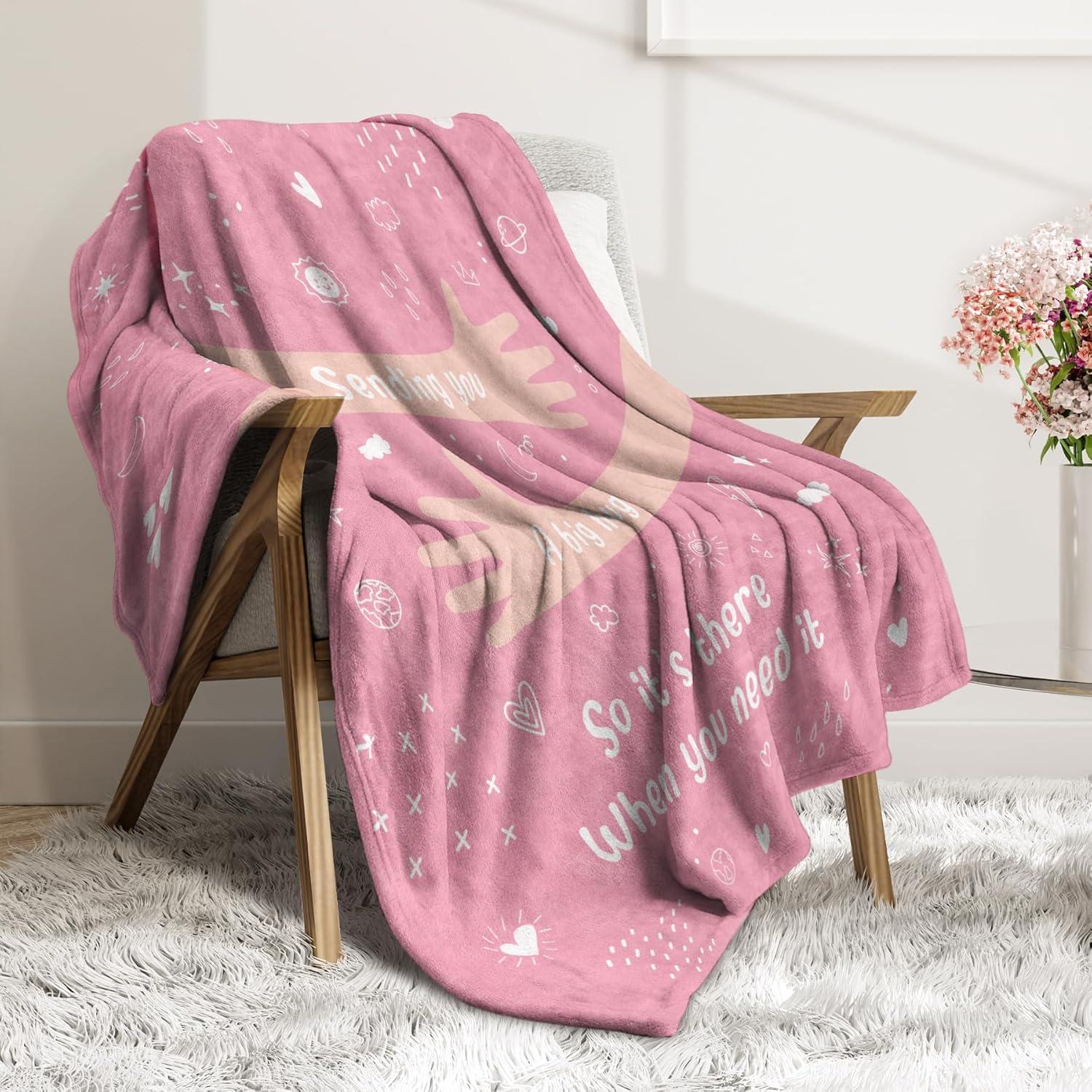 Manta de Abrazo Afterprints Rosa 1.81 kg 50 x 60 cm