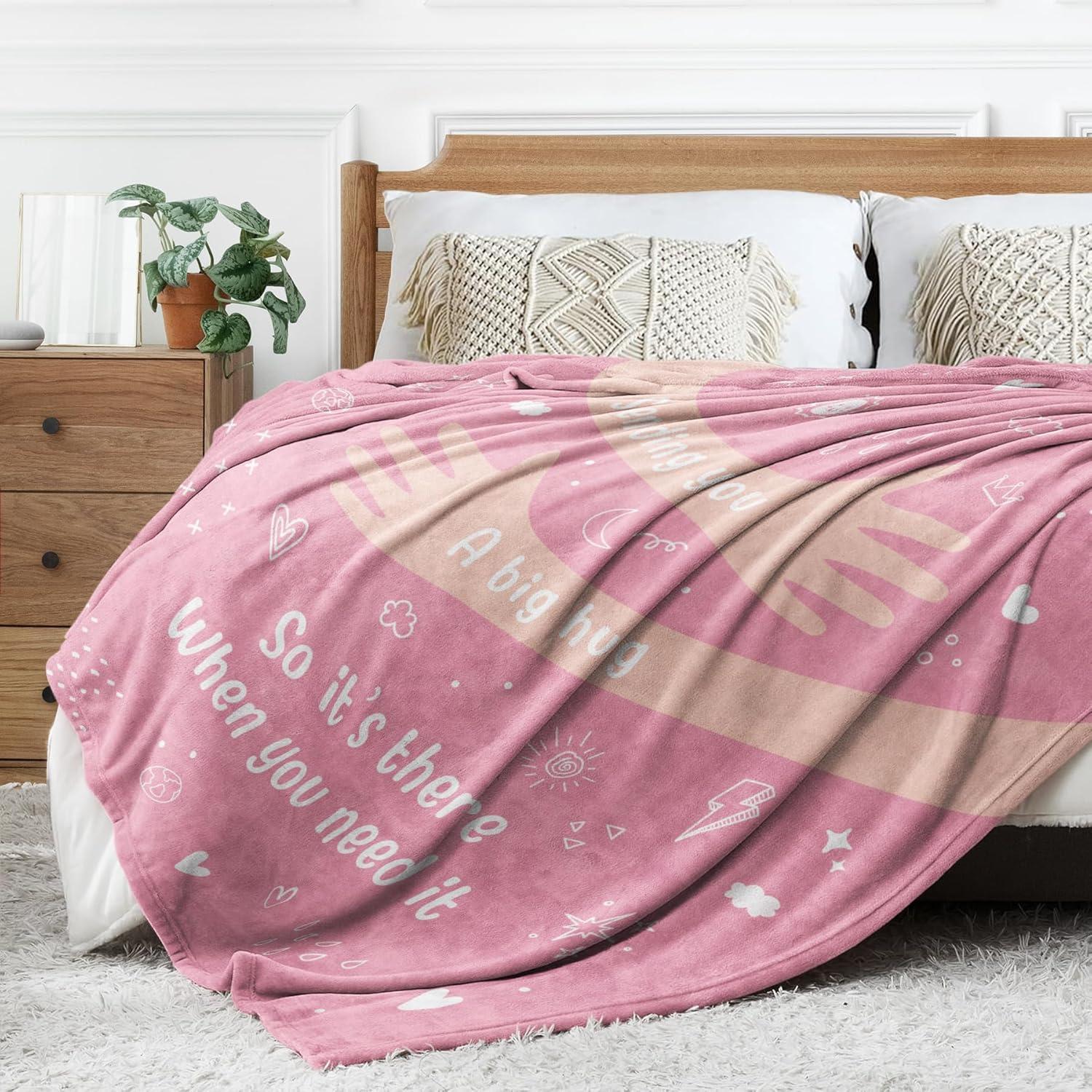 Manta de Abrazo Afterprints Rosa 1.81 kg 50 x 60 cm