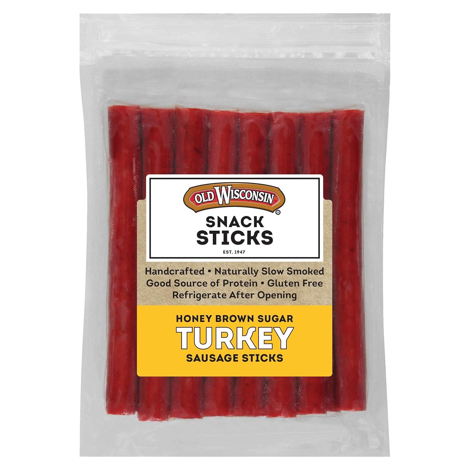 Salchichas de Pavo Old Wisconsin con Miel y Azúcar Moreno 453g