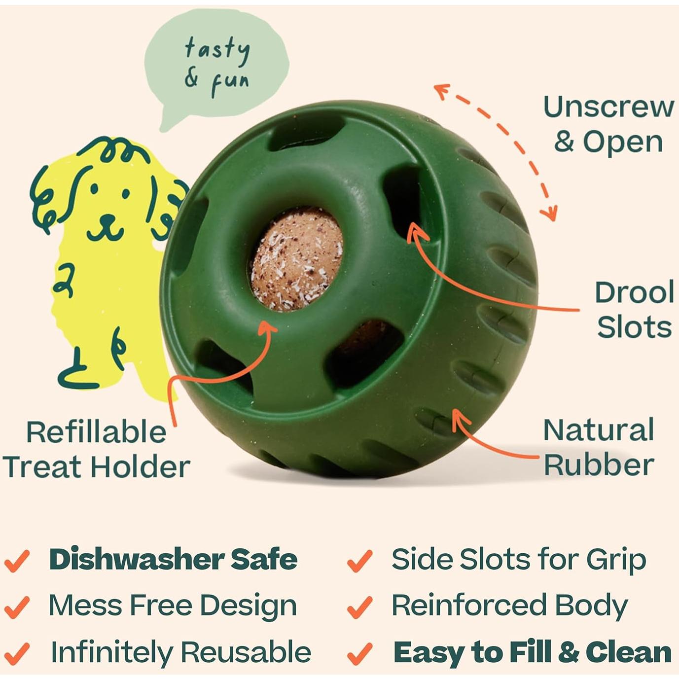 Juguete Interactivo WOOF Pupsicle Grande para Perros