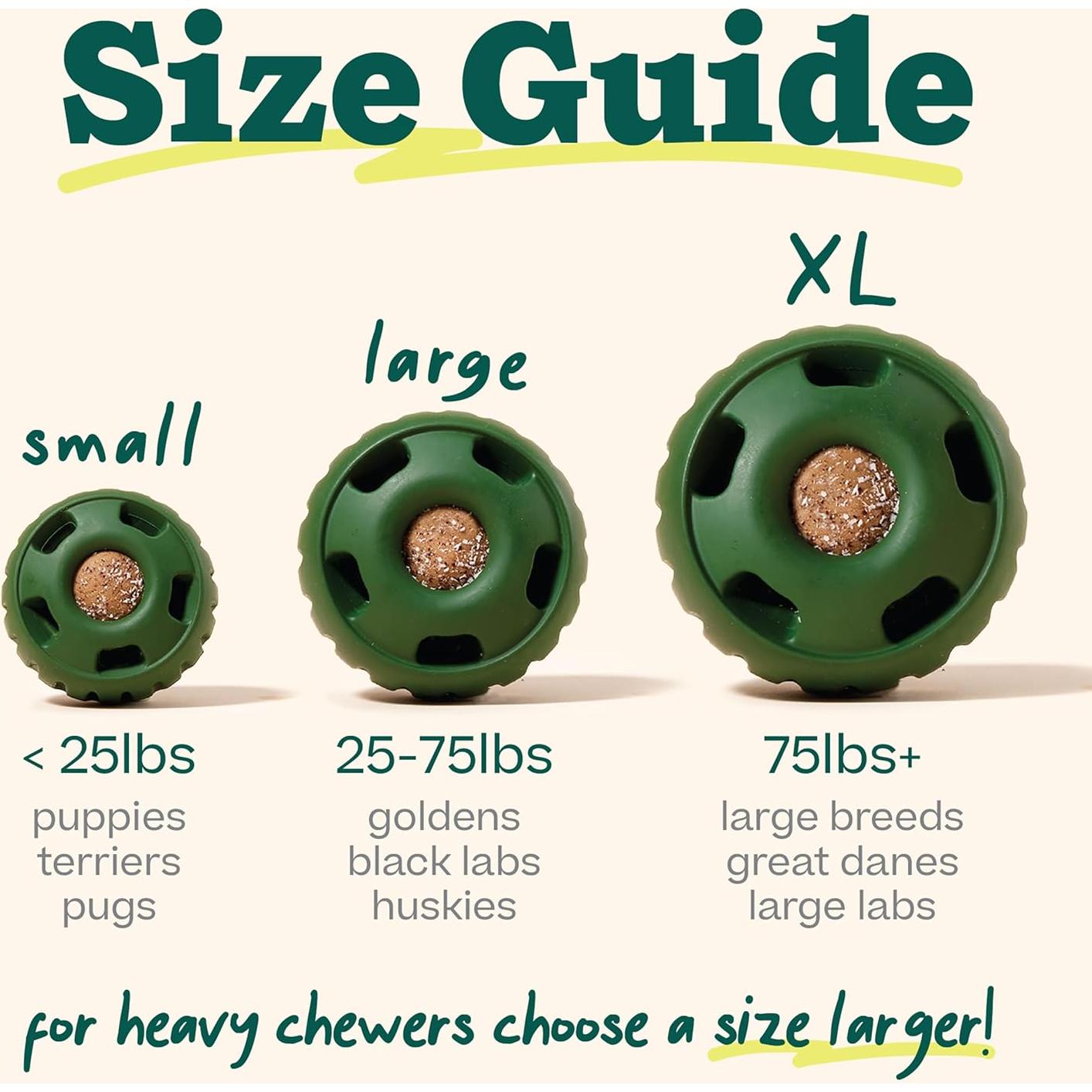 Juguete Interactivo WOOF Pupsicle Grande para Perros