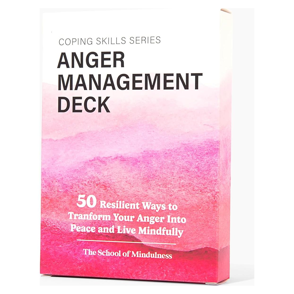 Baraja de Mindfulness Camelback - Manejo de la Ira 50 cartas