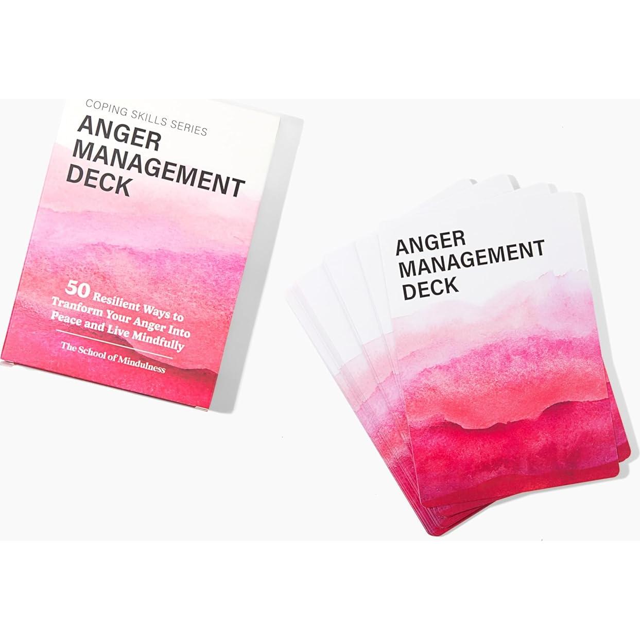 Baraja de Mindfulness Camelback - Manejo de la Ira 50 cartas