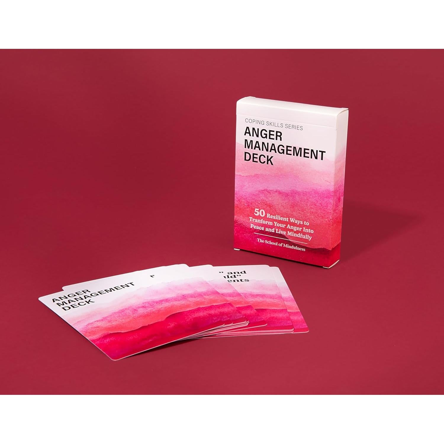 Baraja de Mindfulness Camelback - Manejo de la Ira 50 cartas