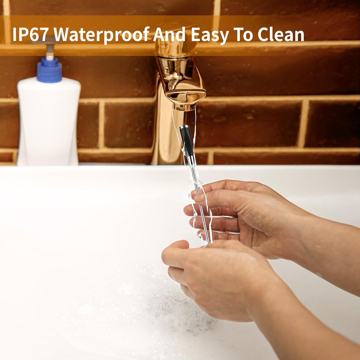 Termómetro de Carne Inalámbrico BBQOVN Zero Wire Bluetooth 777FT