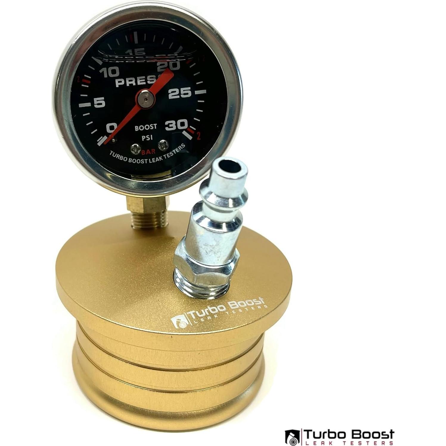 Probador de Fugas de Impulso Turbo Boost 2" Aluminio 30 PSI