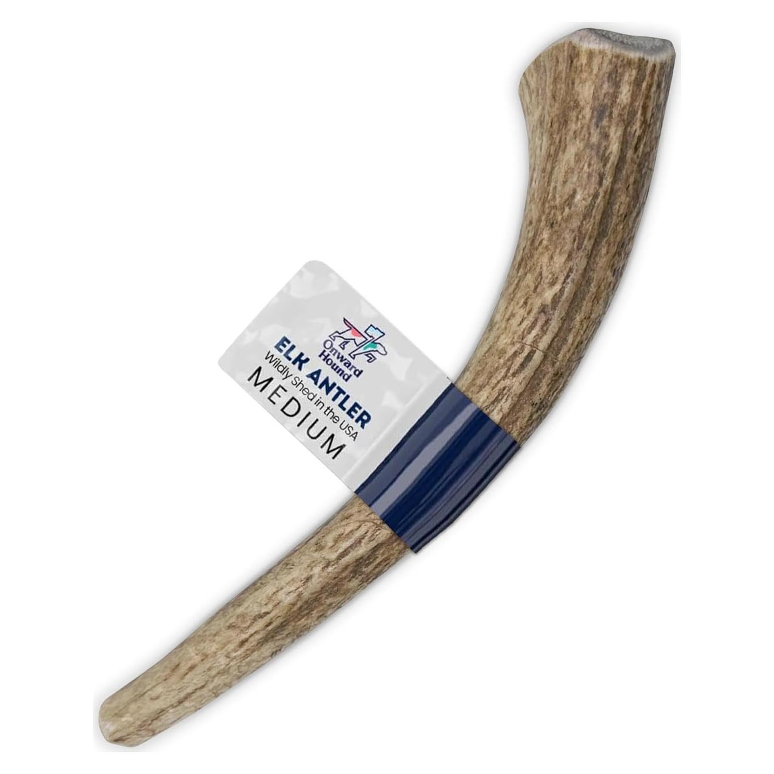 Cuerno de Alce Natural Onward Hound Mediano 15-35 lb