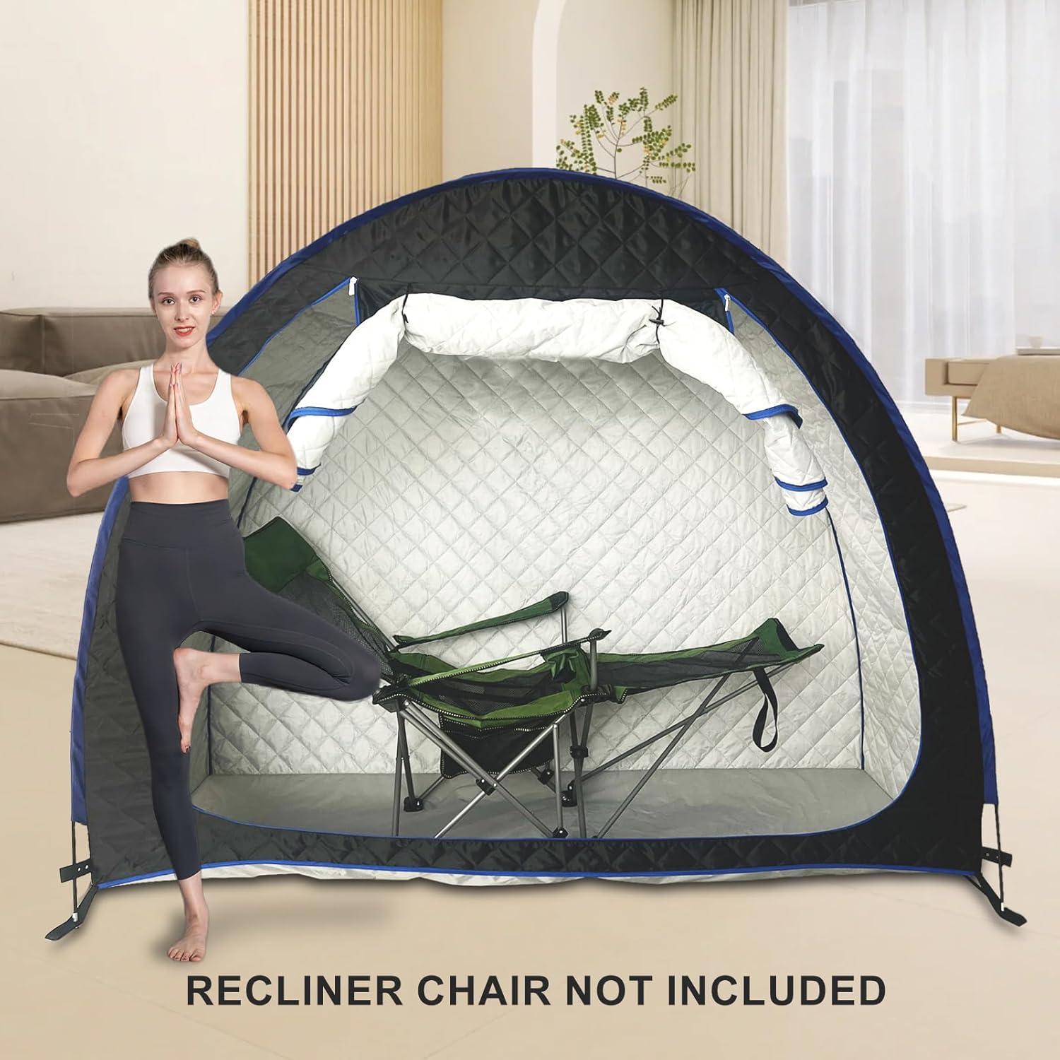 Sauna de Vapor Portátil Smartmak para 3 Personas