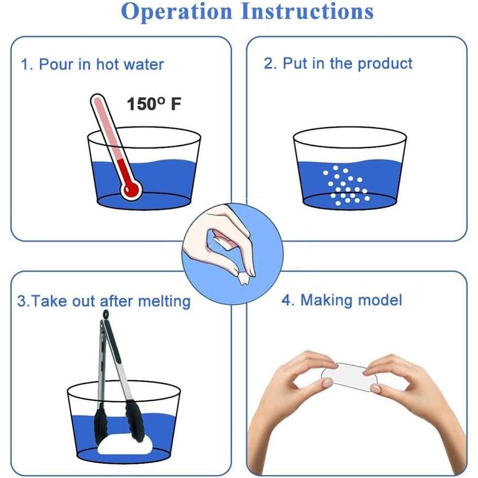 Perlas Térmicas Brige para Relleno Dental - 1000 Perlas