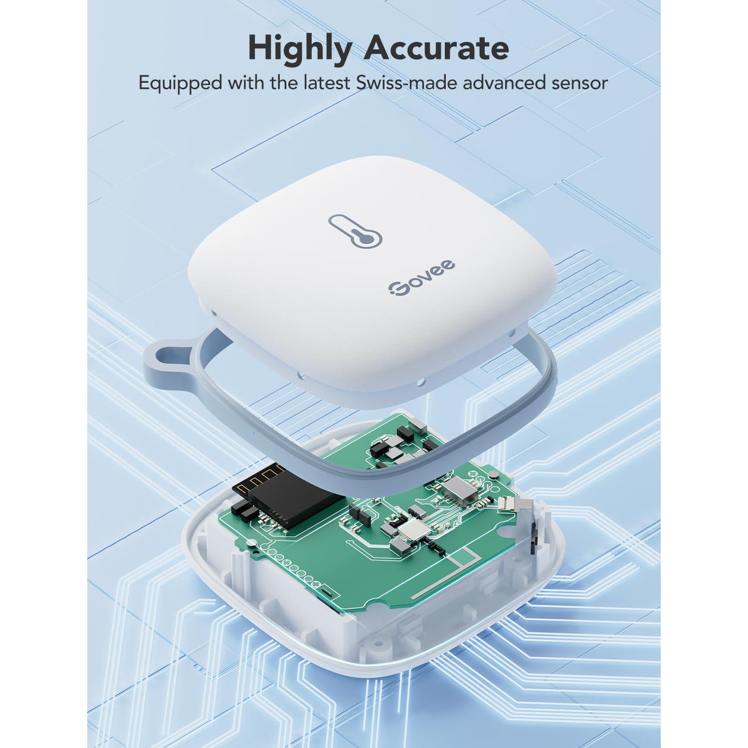 Sensor de Temperatura WiFi Govee H5179, Higrómetro Inteligente