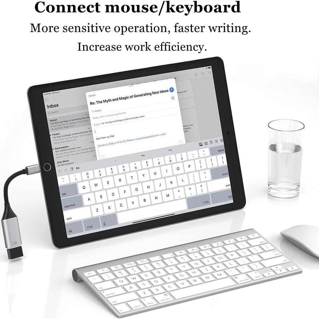 Adaptador Lightning a USB IVSHOWCO OTG para iPhone