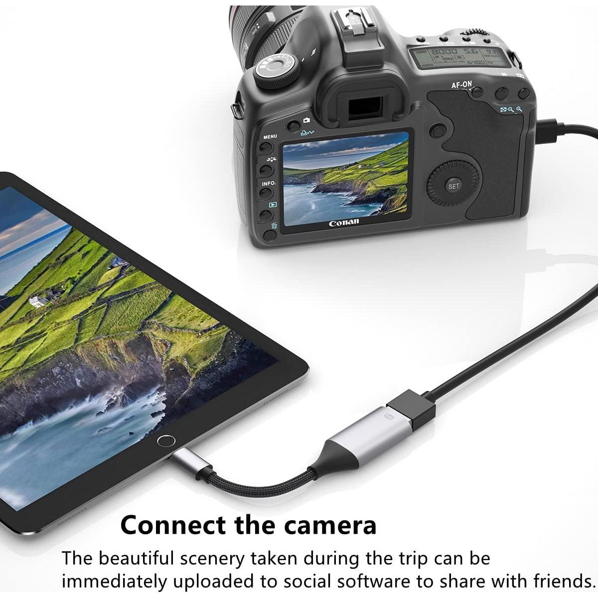 Adaptador Lightning a USB IVSHOWCO OTG para iPhone