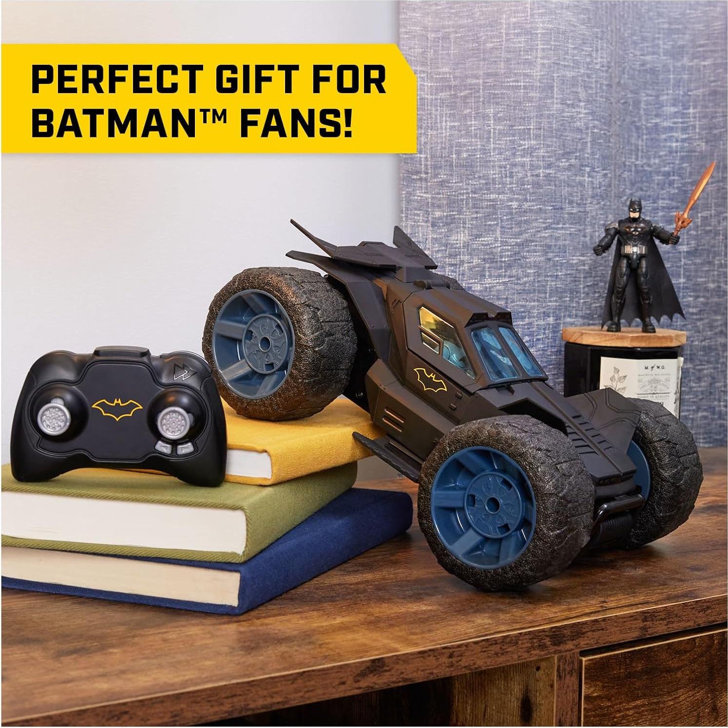 Coche RC Batmóvil Fuerza Acrobática Spin Master 25.4cm