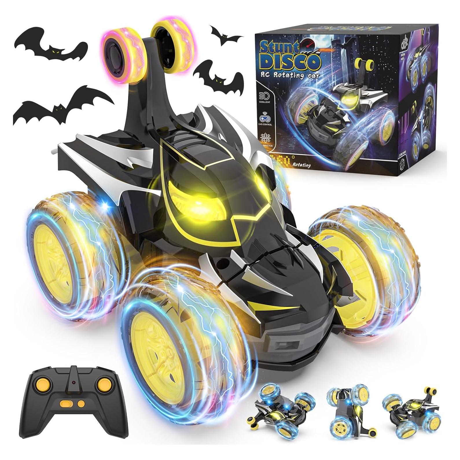 Coche RC Acrobático Mafbeanl 360° con Luces Recargables