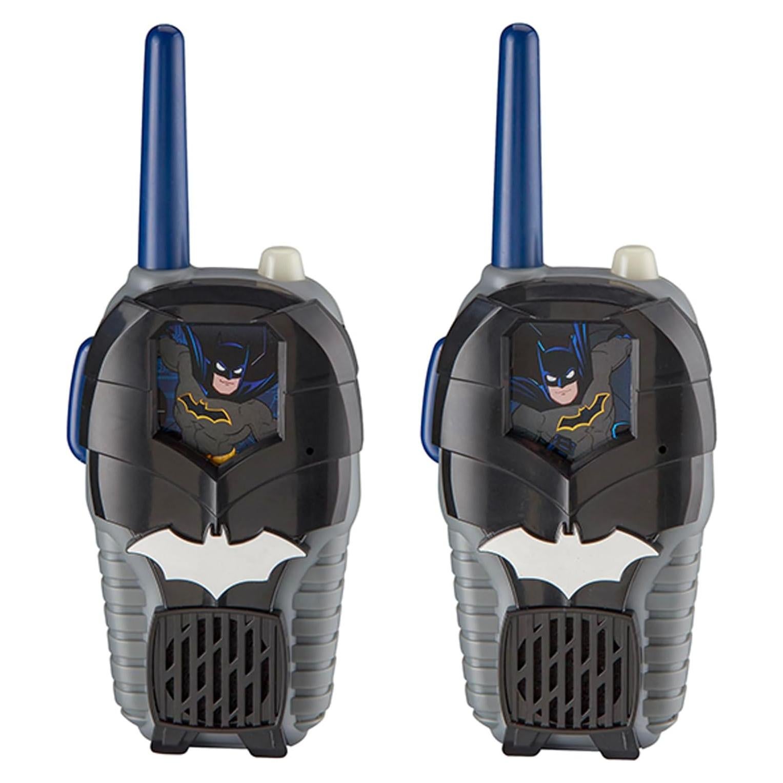 Walkie Talkies Batman eKids para Niños Sin Estática 152m
