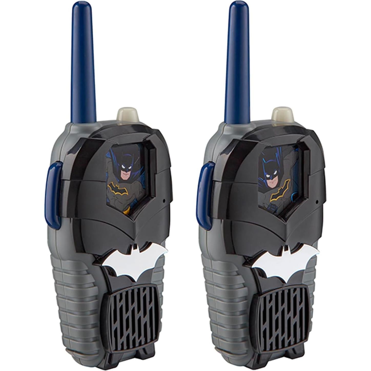 Walkie Talkies Batman eKids para Niños Sin Estática 152m