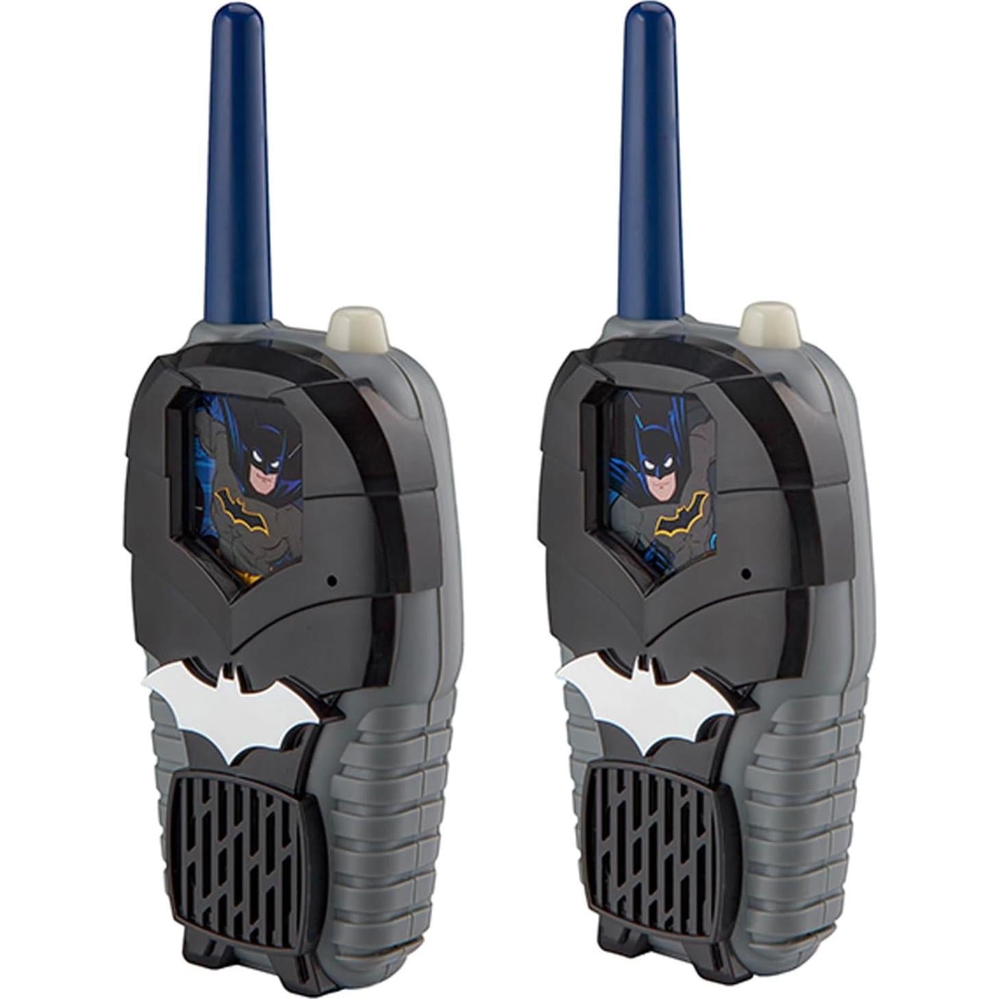 Walkie Talkies Batman eKids para Niños Sin Estática 152m