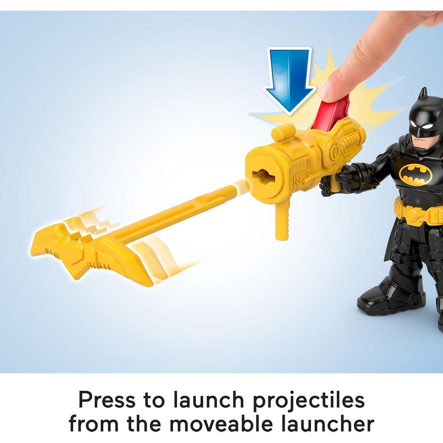 Centro de Comando Batman Fisher-Price con Luces y Proyectiles
