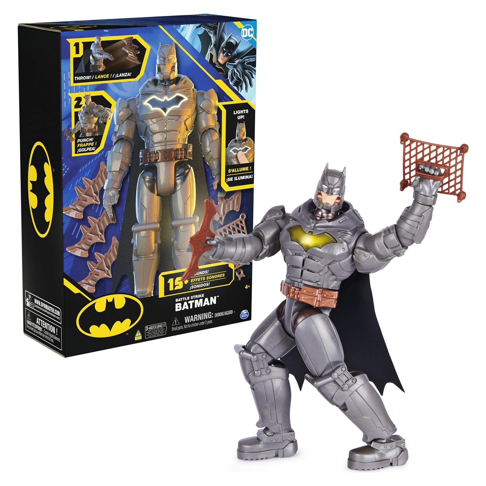 Figura de Acción Batman Battle Strike DC Comics 30 cm 5 Accesorios