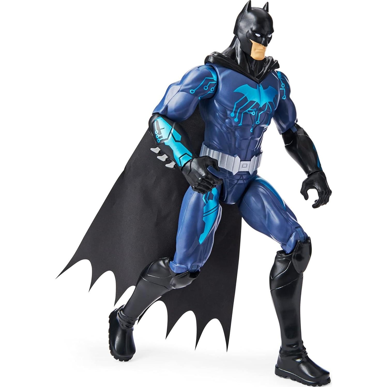 Figura de Acción Batman 30 cm Spin Master Traje Negro/Azul