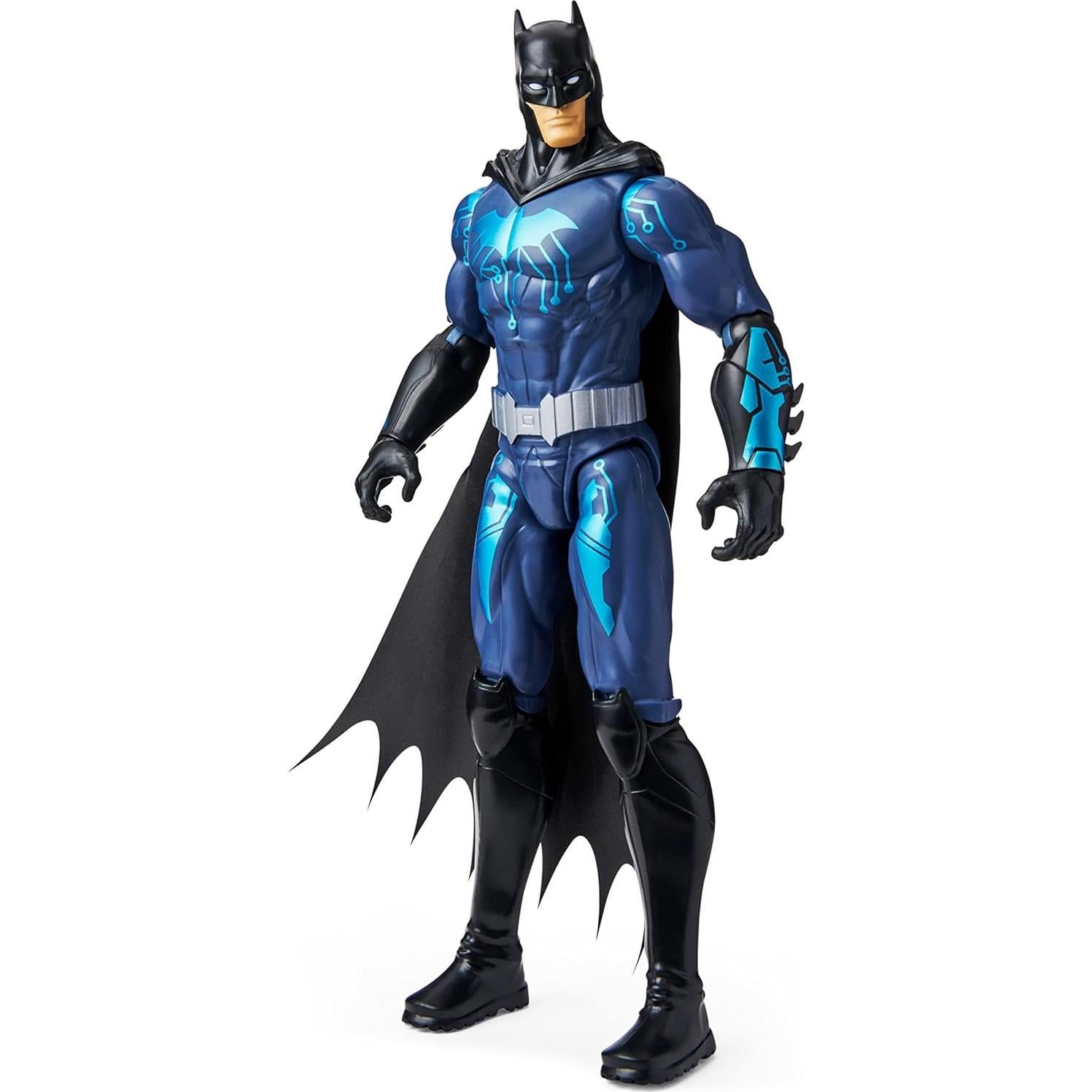 Figura de Acción Batman 30 cm Spin Master Traje Negro/Azul