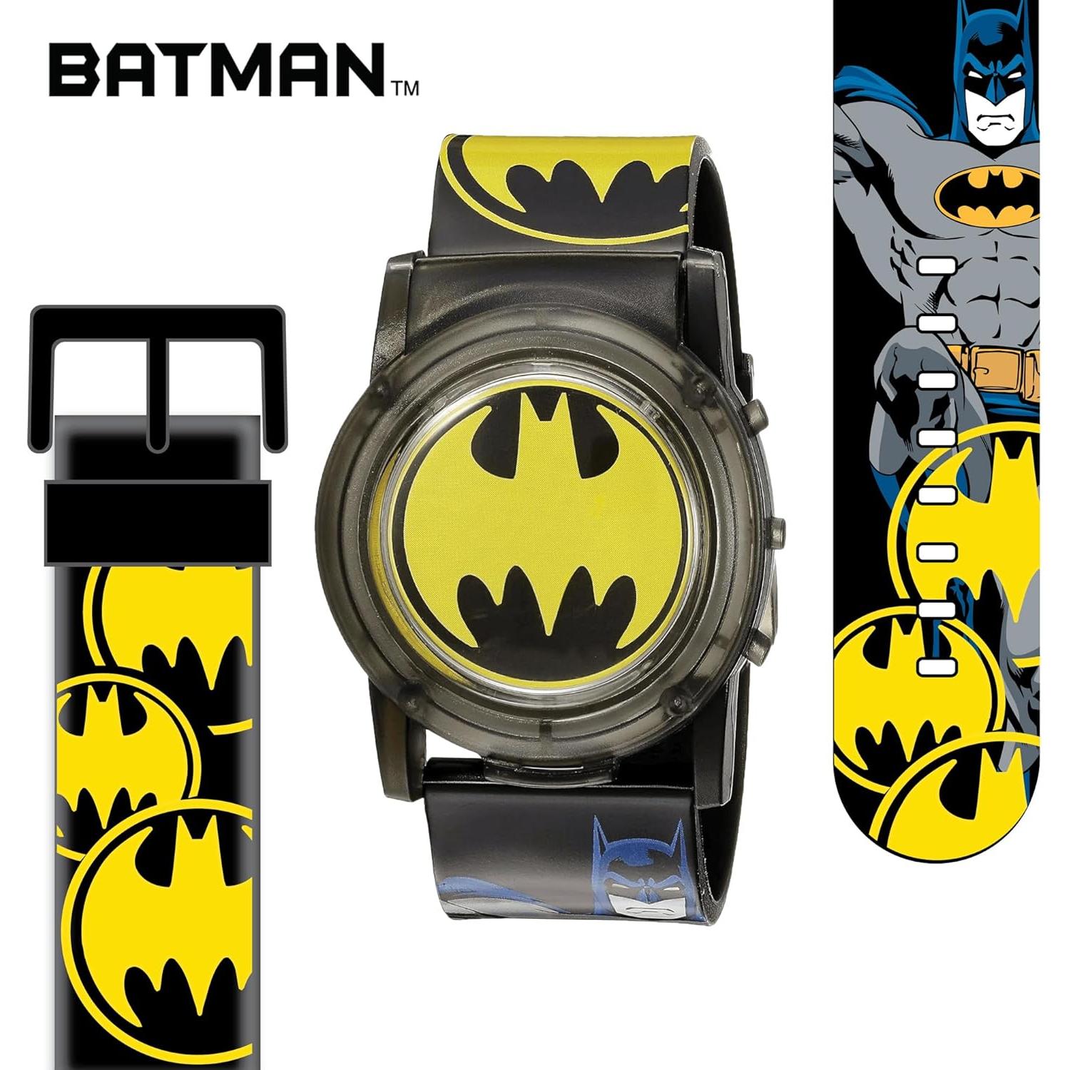 Reloj Batman para Niños con Sonido y Luz - BAT6000SR