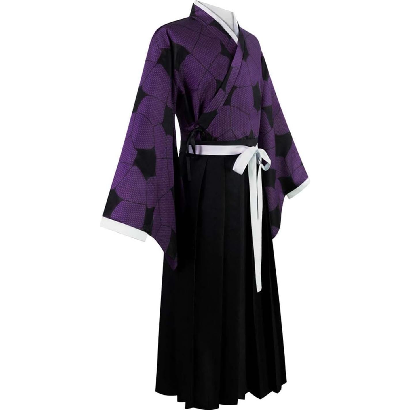 Disfraz Cosplay Kimono Adulto Gonriya - Talla Pequeña Púrpura