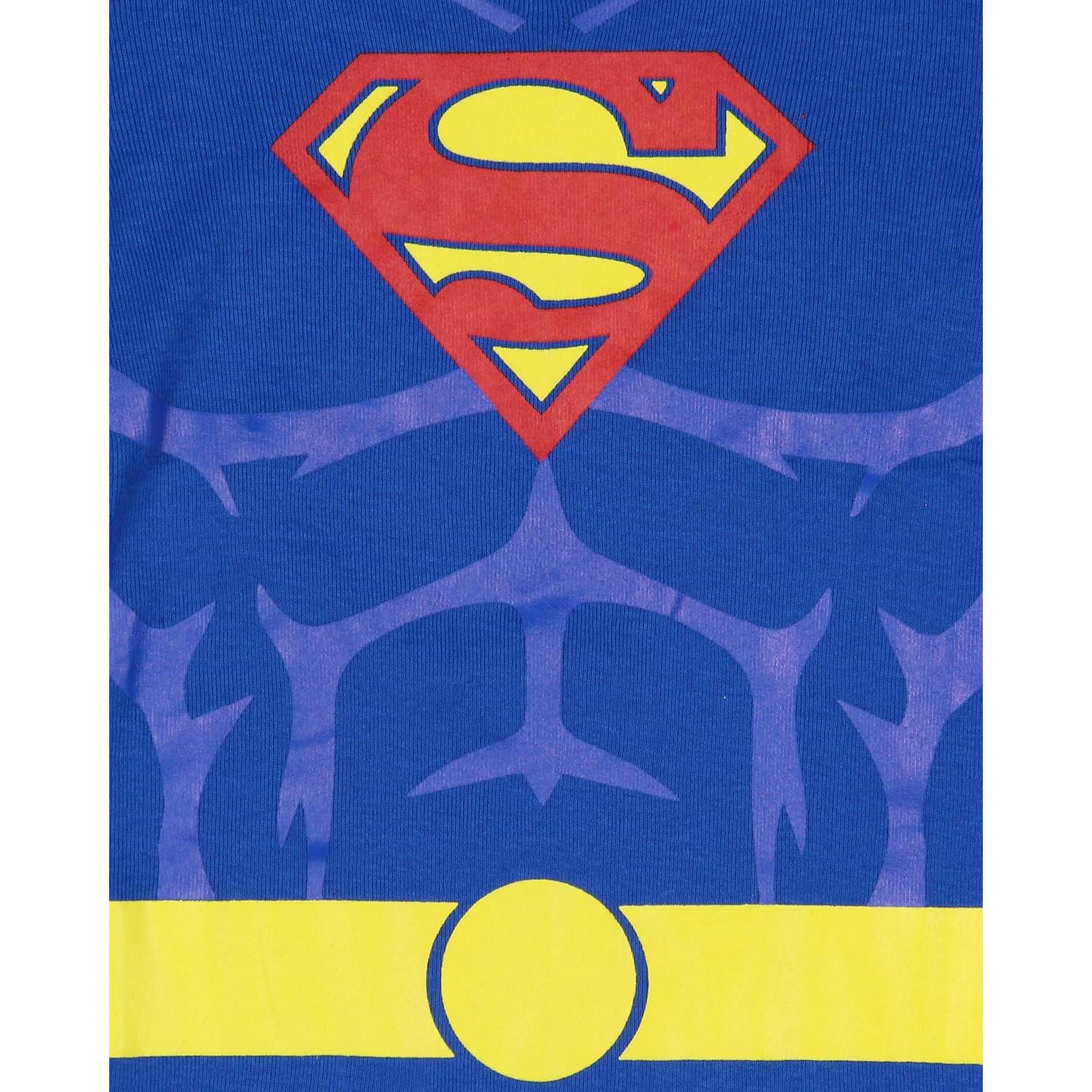 Pijama de Superhéroe DC Comics para Niños Pequeños - 100% Algodón