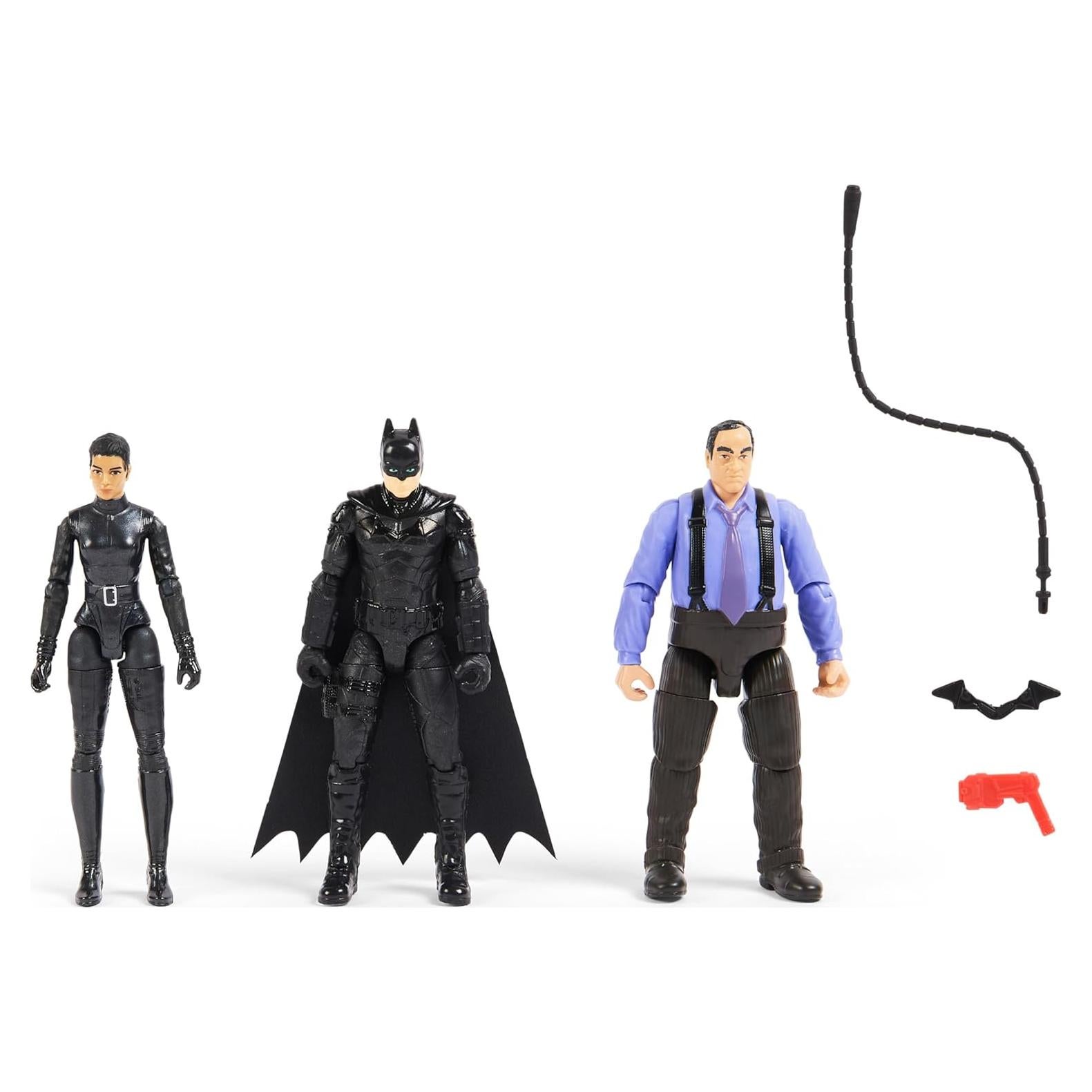 Batman 3-Pack Spin Master 3 Figuras 10 cm y Accesorios
