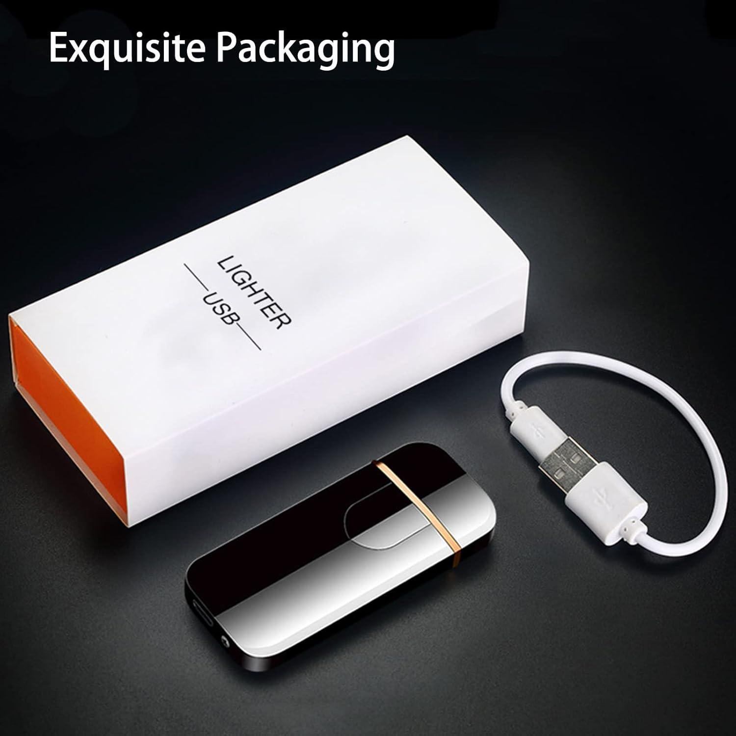 Encendedor Electrónico YANGVVIA Recargable USB a Prueba de Viento