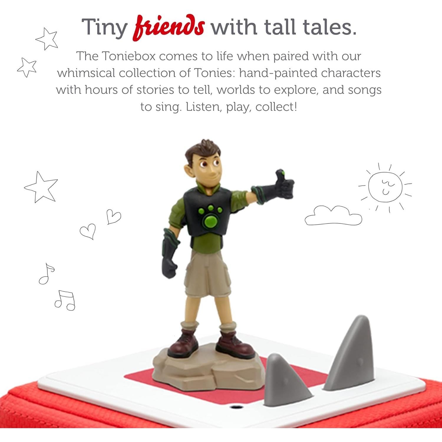 Figurita de Audio Chris Wild Kratts - Juguete Educativo