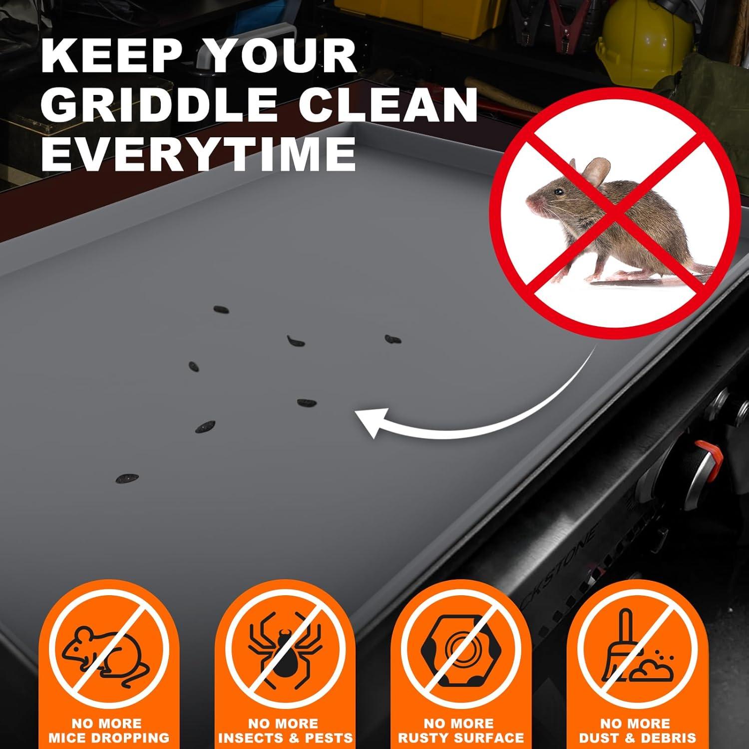 Tapete Protector MUUPEG para Griddle Blackstone 43 cm Silicona