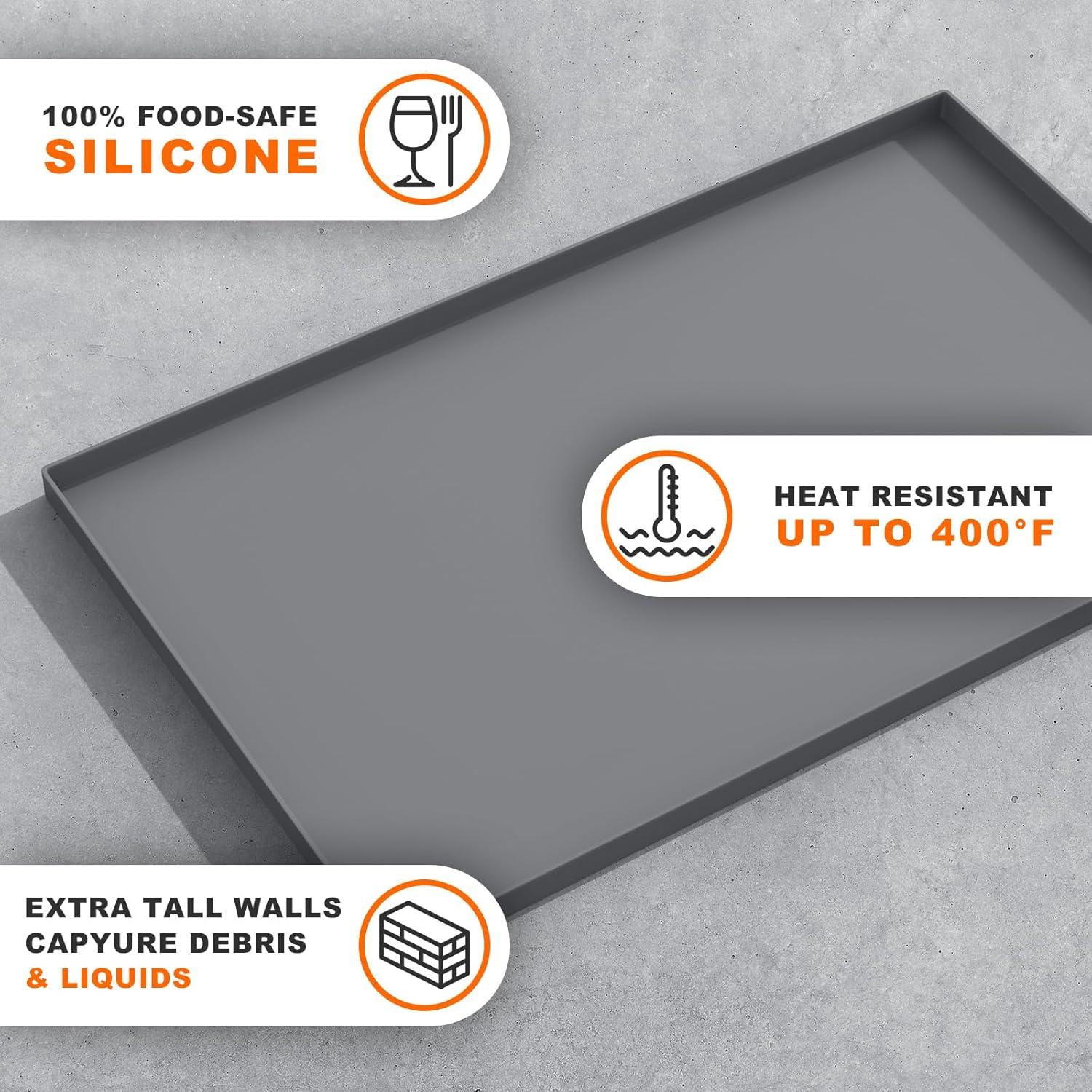 Tapete Protector MUUPEG para Griddle Blackstone 43 cm Silicona