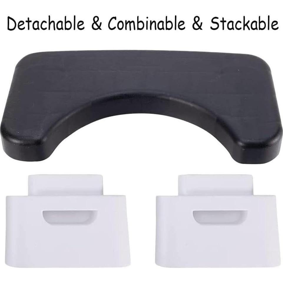 Escalón de Inodoro Plegable Coldchill 17.78 cm Negro