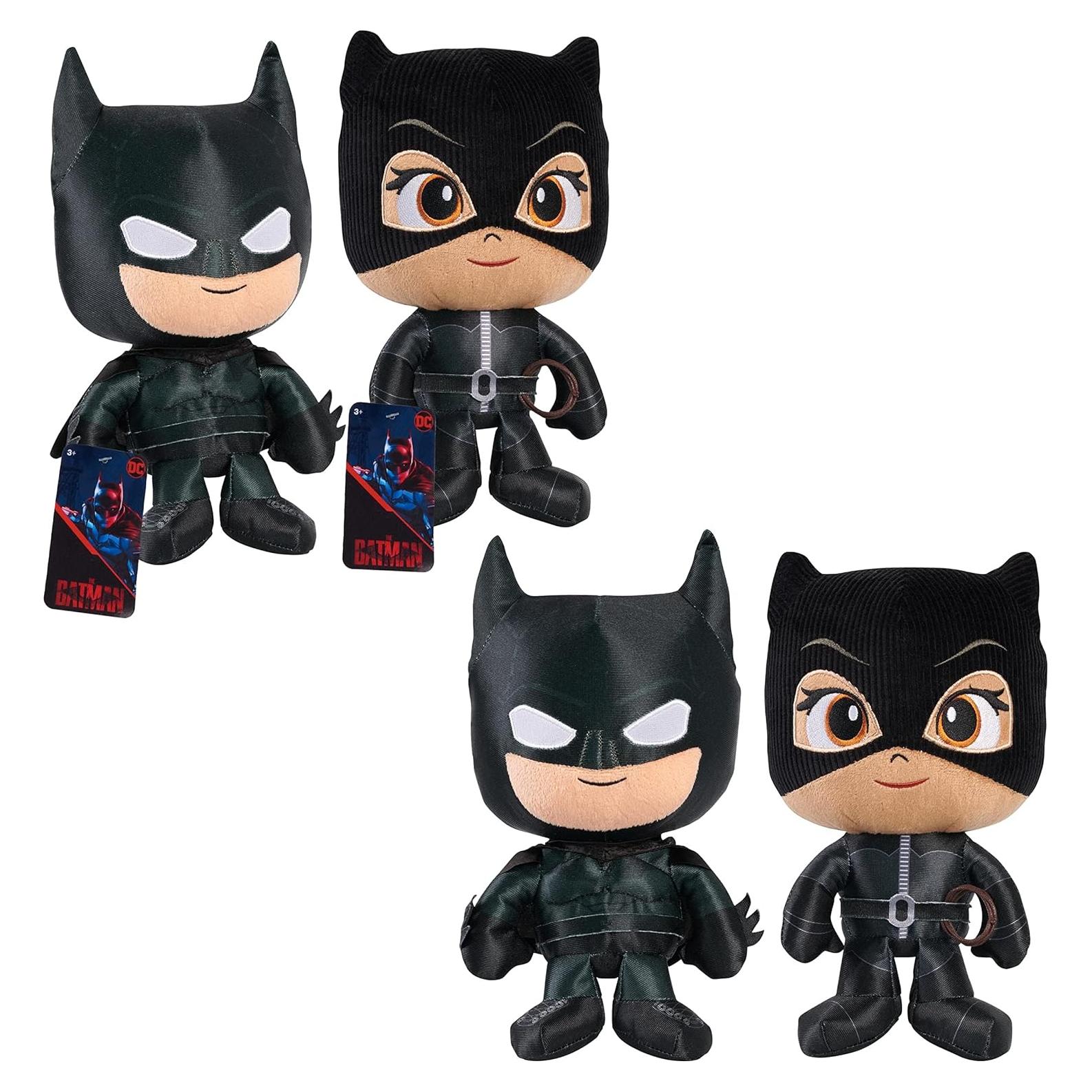Muñecos de Peluche Batman y Selina Kyle 2-Pack Just Play