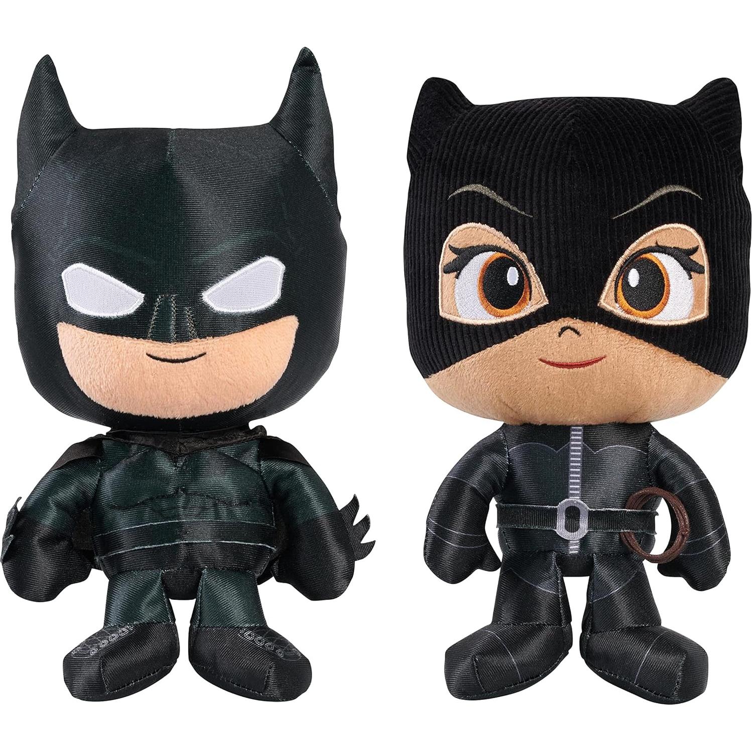 Muñecos de Peluche Batman y Selina Kyle 2-Pack Just Play