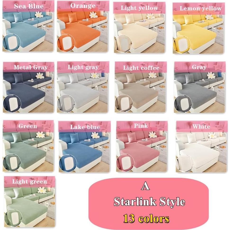 Funda de Sofá Universal Hatirech A-Starlink Gris 360°