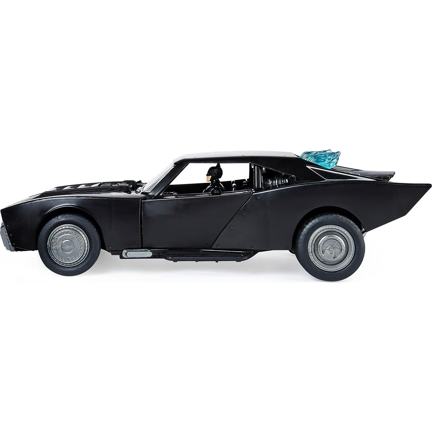 Batmóvil de Batman 2022 con figura de acción 10 cm y luces