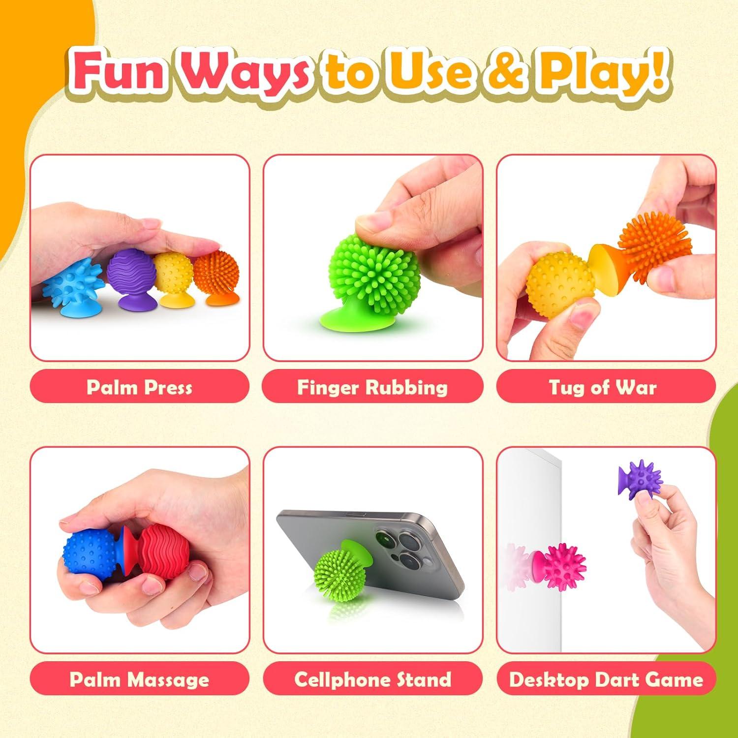 Juguetes Sensoriales Antiestrés 20 Piezas para Niños y Adultos