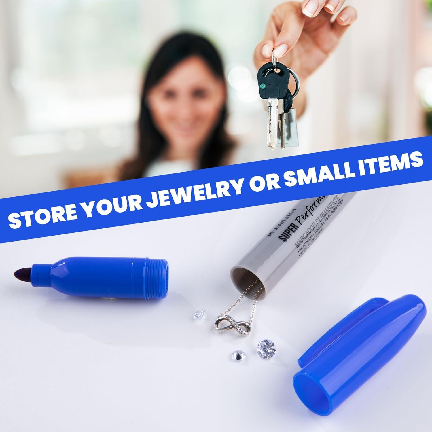 Bolígrafo Falso Caja de Seguridad BARGIFTS Azul 14.5cm