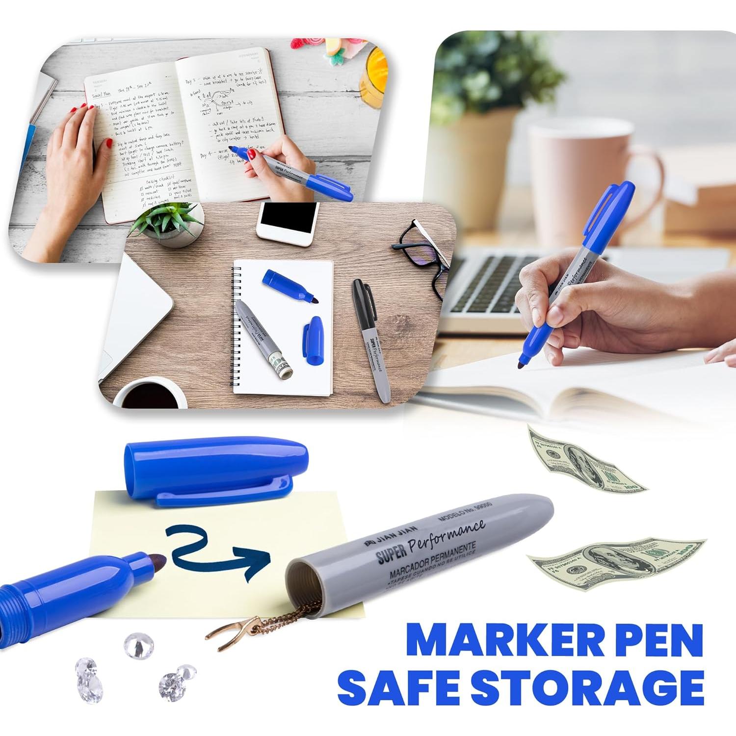 Bolígrafo Falso Caja de Seguridad BARGIFTS Azul 14.5cm