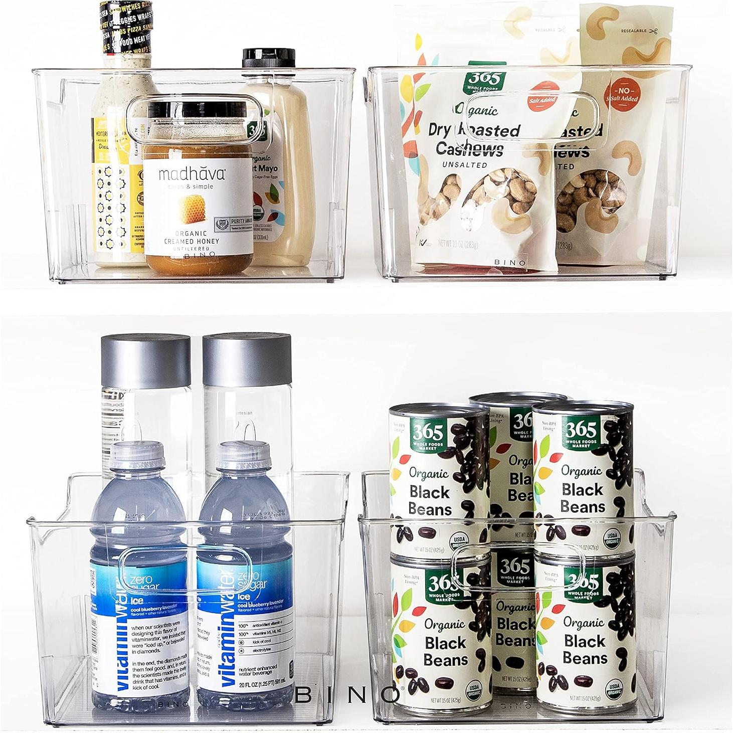 Organizador de Almacenamiento BINO 10.25L Transparente 26.67x22.86cm