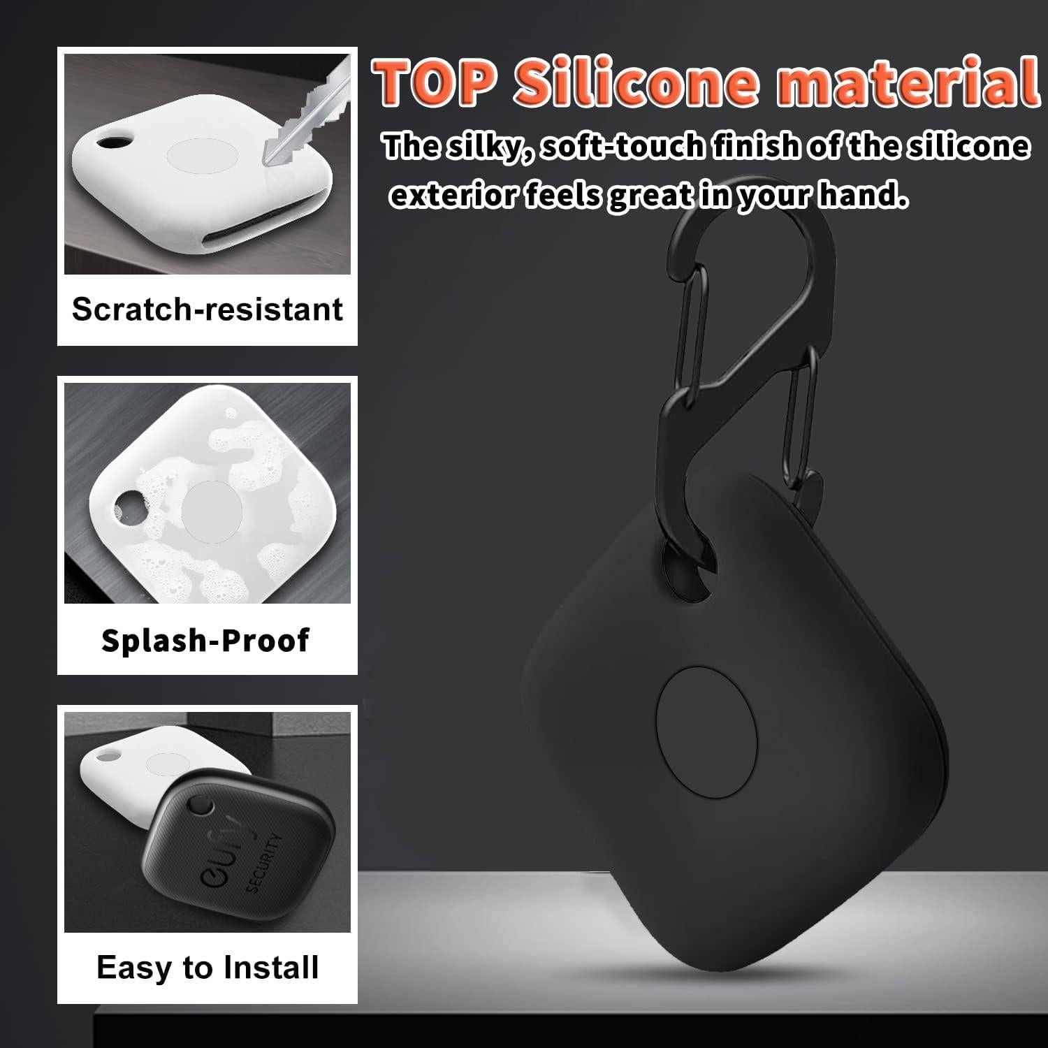 Funda de Silicona Anker SmartTrack Link 2 Pack - Negro