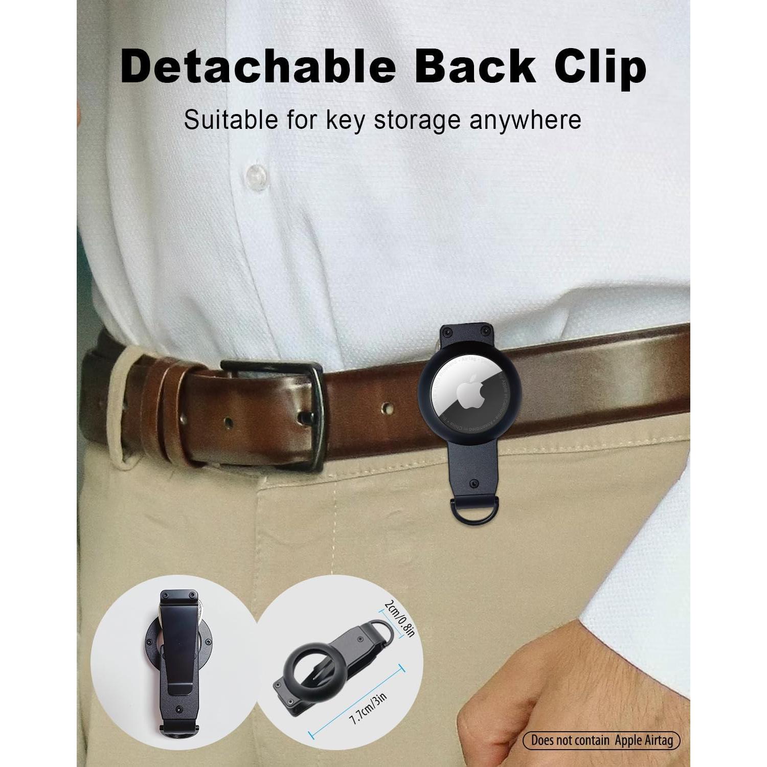 Soporte de Metal SCALLOP para Airtag - Organizador de Llaves