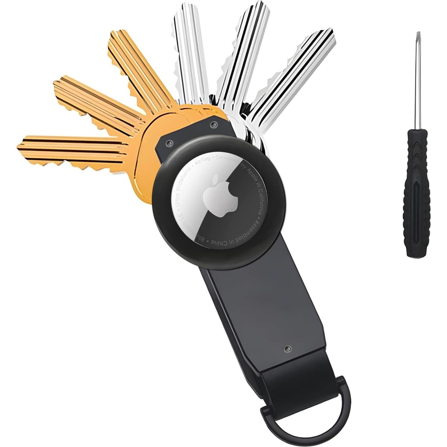 Soporte de Metal SCALLOP para Airtag - Organizador de Llaves