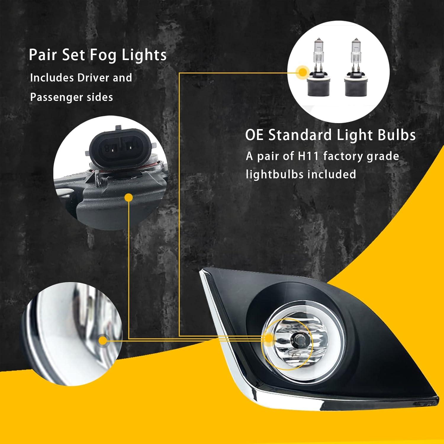 Luces Antiniebla BONA para Corolla Altis 2014-2016 H11 55W